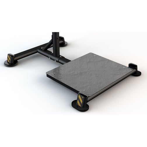 BH Fitness® Plate Loaded Seithebe-Maschine, stehend