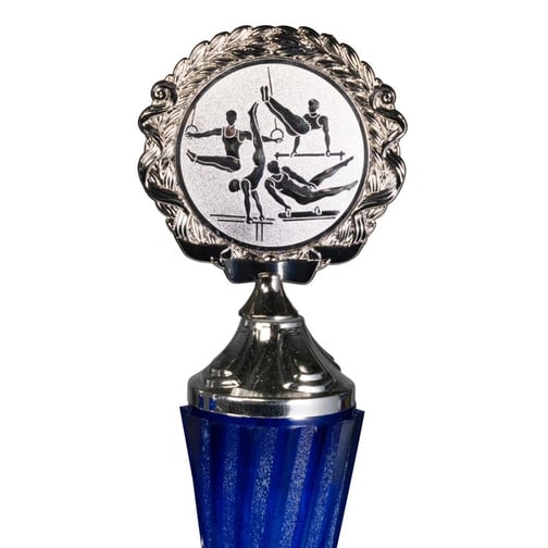 Kübler Sport® 4er-Set Pokal SILBER CHAMPION