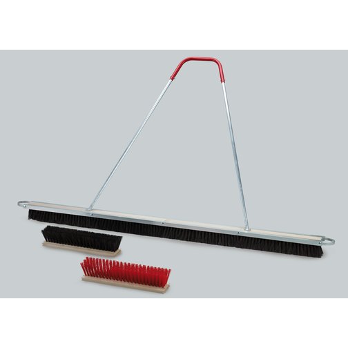 Abziehbesen mit Arengaborsten