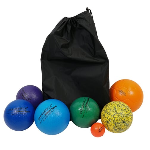 Kübler Sport® Dragonskin® Regenbogen Softball-Set