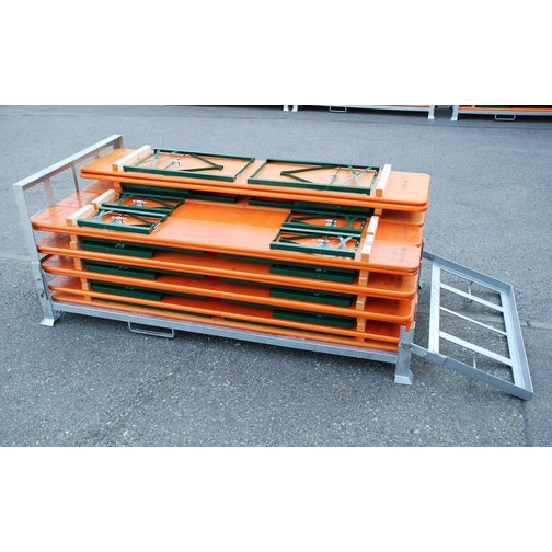 Transportboxen für Bierzeltgarnituren