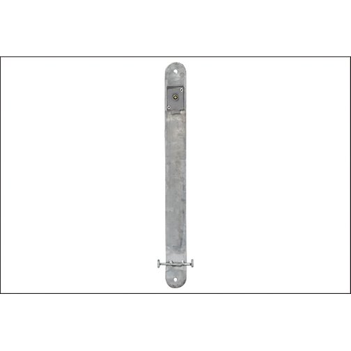 Gitter-Abfallkorb - Befestigungsschiene