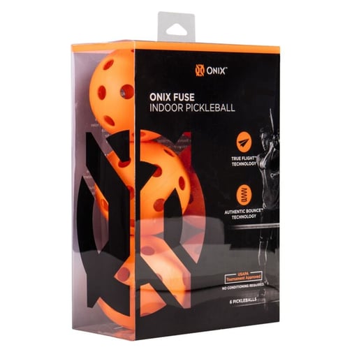 ONIX® Pickleball Fuse Indoor Orange 3-Pack