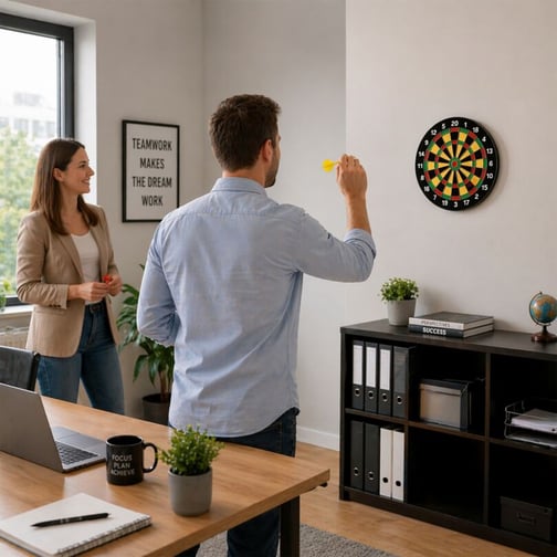 Karella® Magnet-Dartscheibe Family