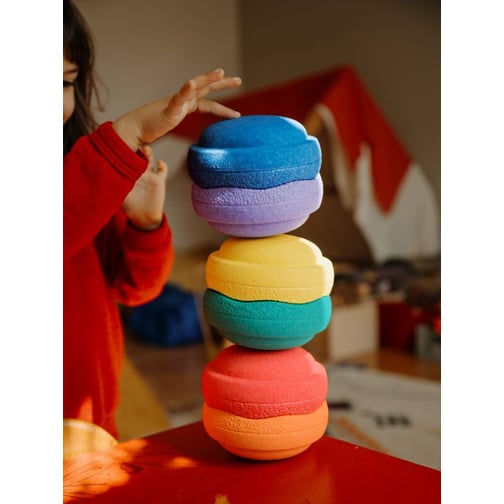 Stapelstein® Original Mini Rainbow Classic, 6er-Set
