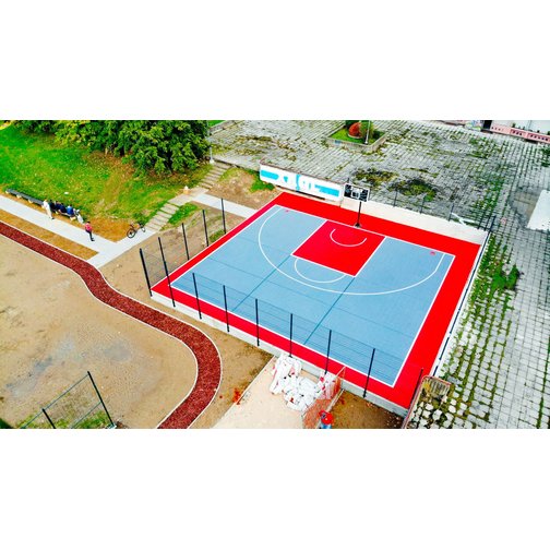 Bergo® Sportbodenbelag für Basketball Court 3x3