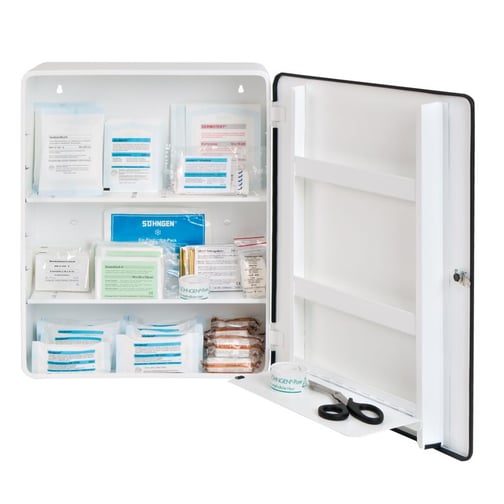 aluderm® Erste-Hilfe-Verbandschrank, DIN 13169