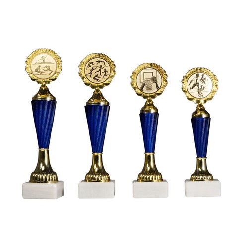 Kübler Sport® 4er-Set Pokal GOLD CHAMPION