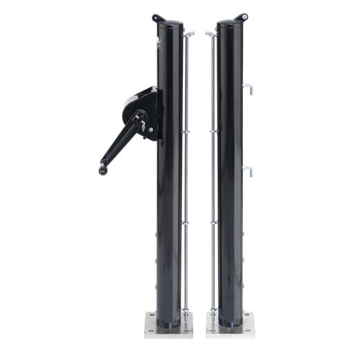 Court Royal® Pickleball Netzpfosten PP 73 mit Platte