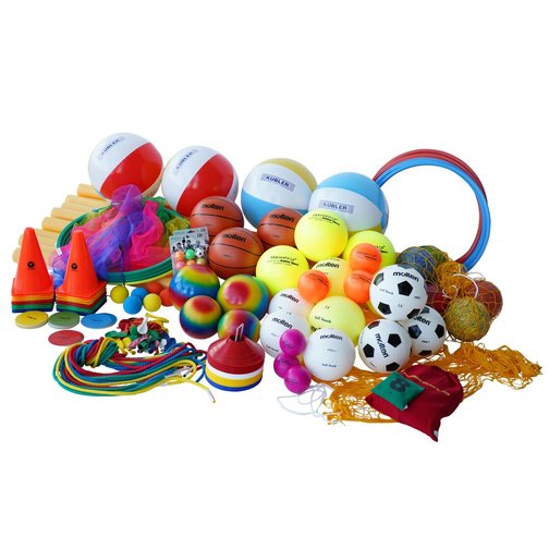 Kübler Sport® Bälle-Set KUNTERBUNT XL
