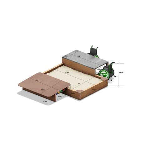 PLAYPARC® Sandkasten Inklusion