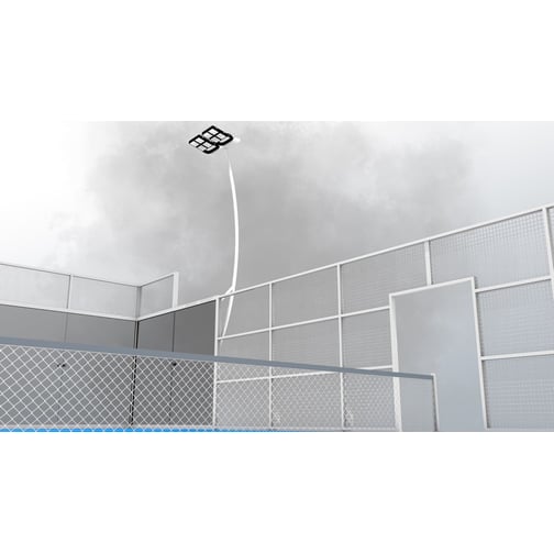 Kübler Sport® Padel Court PANORAMA