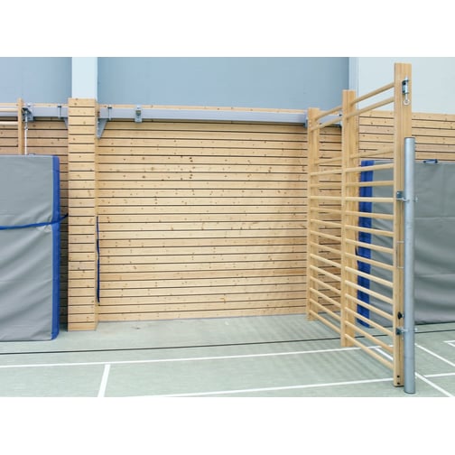 Kübler Sport® Doppelfeld-Sprossenwand schwenkbar