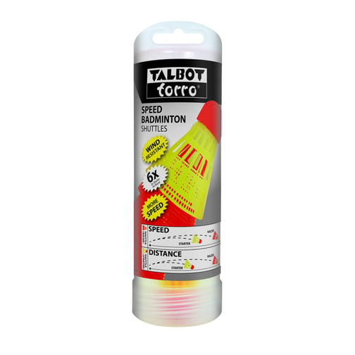 Talbot-Torro® Speedbadminton Shuttles, 6er Dose