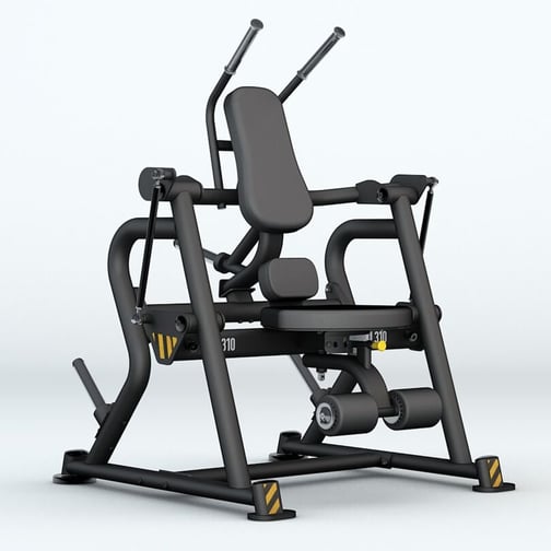 BH Fitness® Plate Loaded Bauchmuskel-Maschine