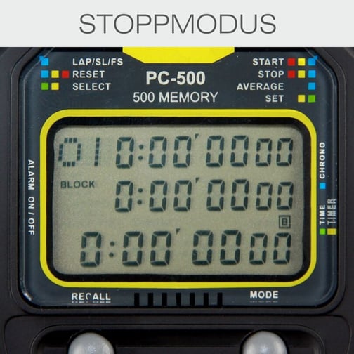 STOPTEC® Stoppuhr PC-500