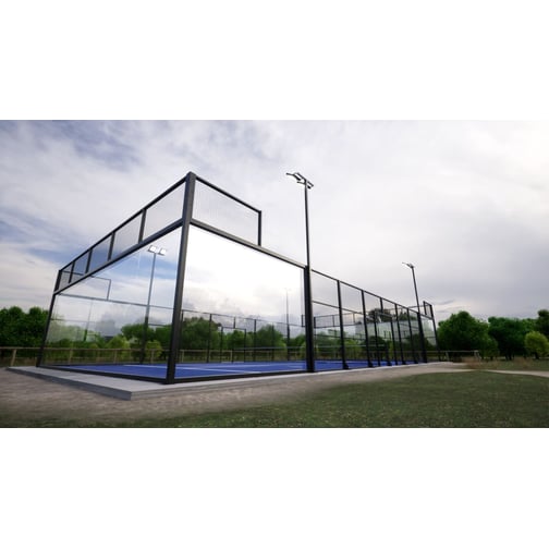 Kübler Sport® Padel Court PANORAMA