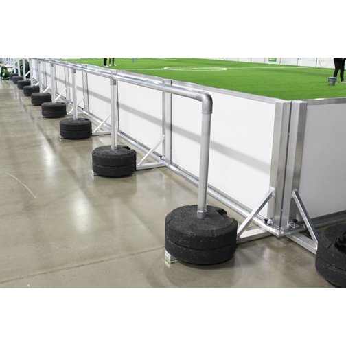 Zulage Freistehende Hallenbande PREMIUM: Handlauf