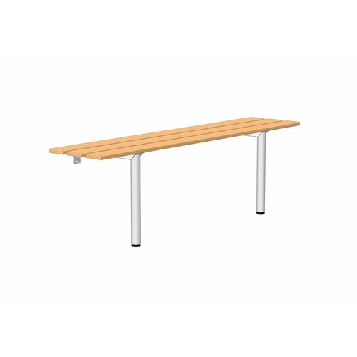 rontec® Umkleidebank, wandbefestigt