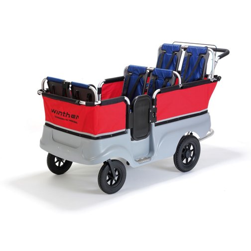 Winther® Turtle Kinderbus für 6 Kinder