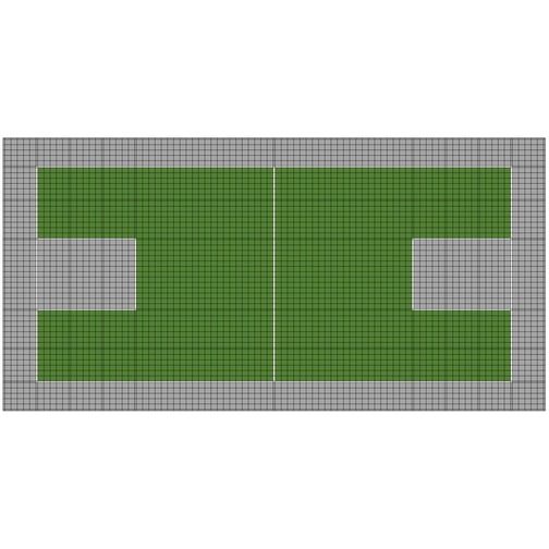 Bergo® Sportbodenbelag für Basketball 5gg5 Court 