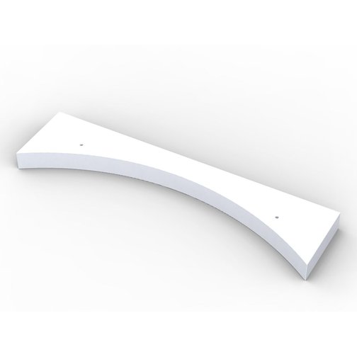 Abstoßbalken für Kugelstoßen Vollkunststoff