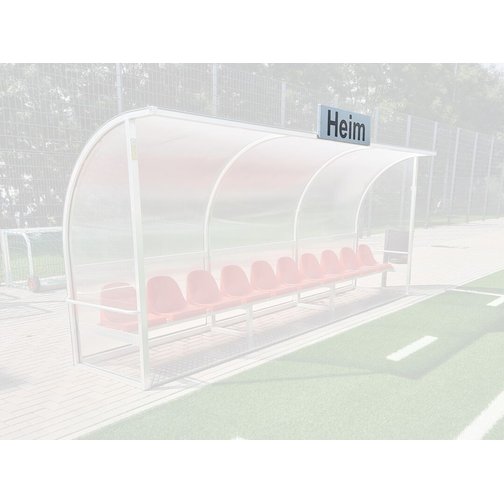 Schilder für Spielerkabine