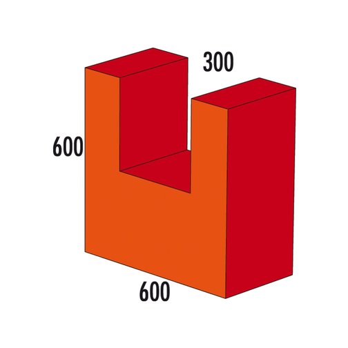 Spiel-Baustein U-Element