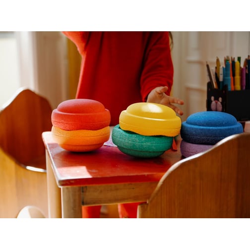 Stapelstein® Original Mini Rainbow Classic, 6er-Set