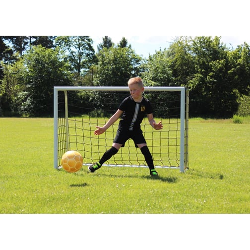 Kübler Sport® Minitrainingstor FUN mit Achteckprofil und klappbaren Netzbügeln