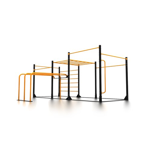 Streetworkout Station CUBE RACE 002, freistehend