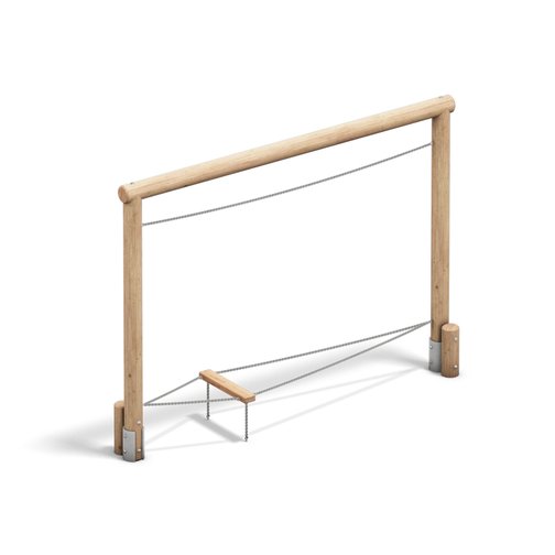 PLAYPARC® Balancier- & Kletterparkelement Spagatbrücke