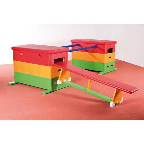 Kübler Sport VARIO-Kasten MINI Kunstleder Set, rot