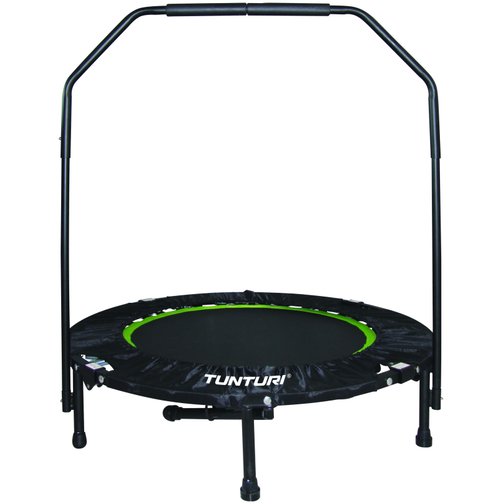 Fitness Trampolin, faltbar mit Haltebügel