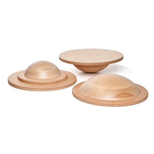 Sport- und Therapiekreisel aus Holz