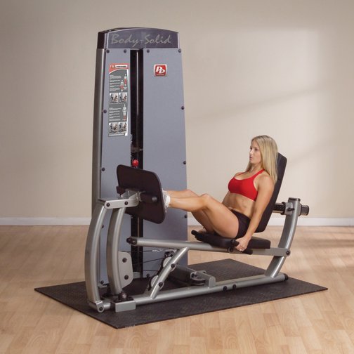 Body-Solid® Pro Dual Beinpresse & Wadenmaschine