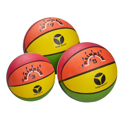 tanga sports® Basketball RAINBOW