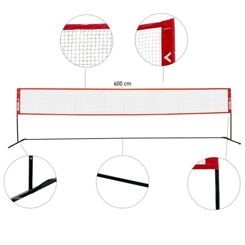 Victor® Mini-Badminton Netz Premium