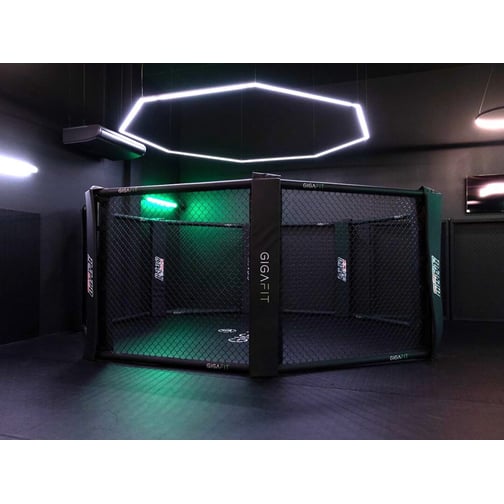 Bodenmontierter MMA-Käfig