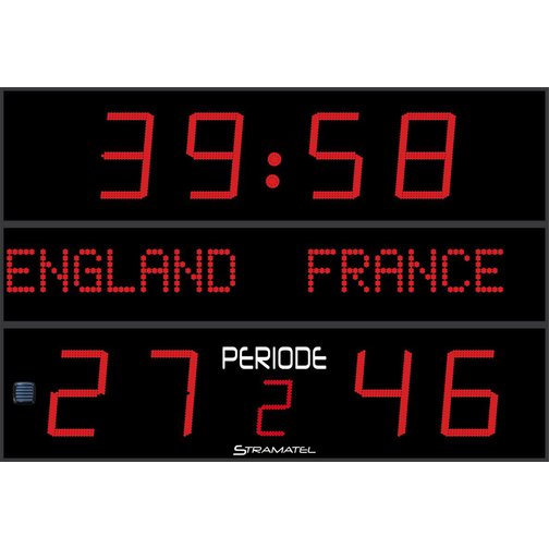 Stramatel® Anzeigetafel FRC AD (Hupe & Spielperiode)