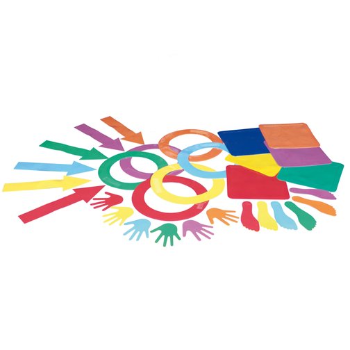 Spordas® Bodenmarkierung Komplett-Set, 30 Stück