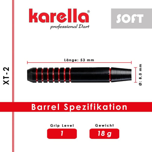 Karella® Softdarts XT-2 18 g