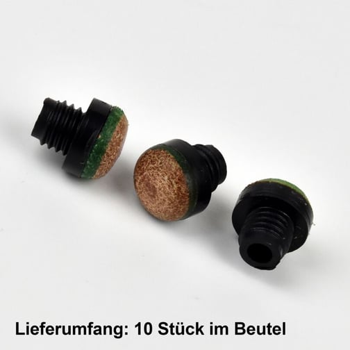 Schraubleder Ø 12 mm, 10er-Set