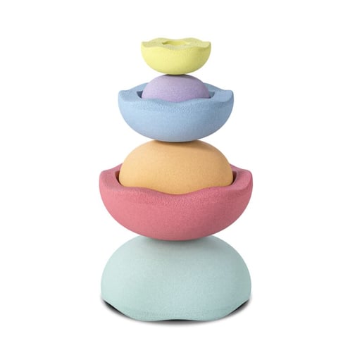 Stapelstein® Inside Rainbow Pastel, 6er-Set