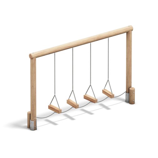 PLAYPARC® Balancier- & Kletterparkelement Schwingstufen