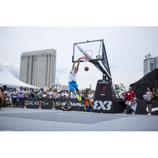 Schelde® Basketballanlage SAM 3x3