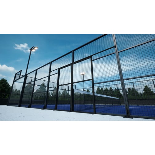 Mehrpreis Schiebetüren Padel Courts