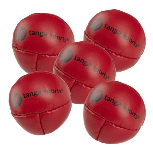 tanga sports® 5er-Set Schlagball aus Leder - 80g