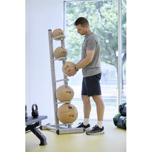 tanga sports® Medizinball aus Leder