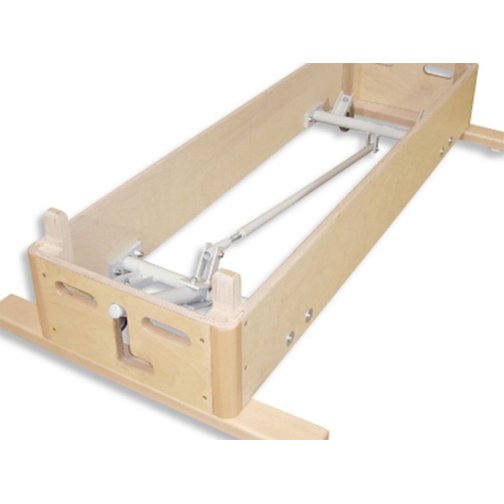 Sprungkasten-Fahreinrichtung mit 4 Schwenkrollen